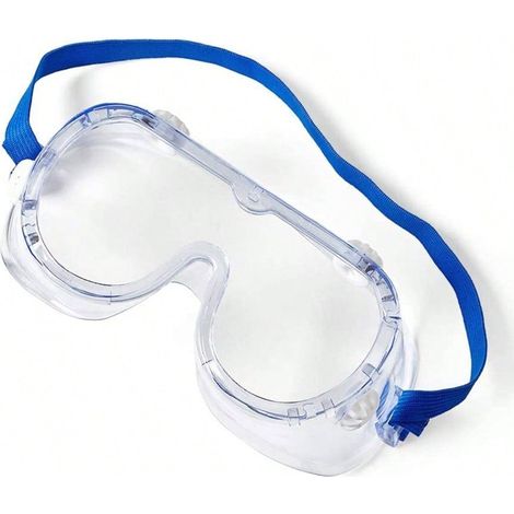 Lunettes de sécurité pour chimie, protection, légères et confortables, protection contre les projections chimiques, conformes à la norme ANSI Z87.1, Lot de 1 (1/4)