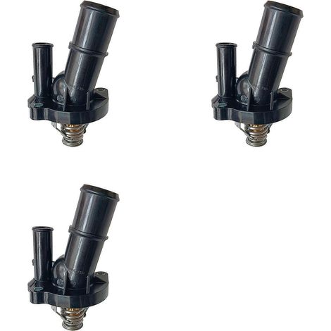Thermostat de liquide de refroidissement moteur LR027158 (3 unités), compatible avec Land Rover Freelander, Evoque, Range Rover Discovery Sport et Ford AG9Z8575B (1/5)