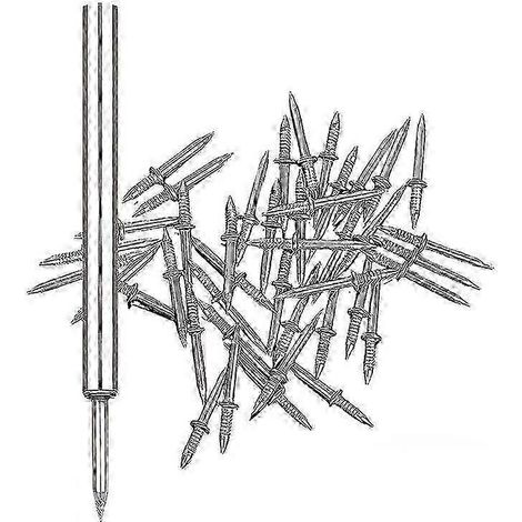 100 clous pour plinthes, clous de protection murale sans trace (1/5)