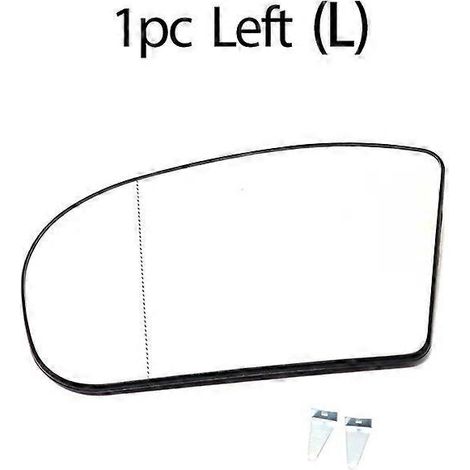 Beheizbares Außenspiegelglas für Mercedes-Benz E-Klasse, C-Klasse, CE-Klasse (W211, W203) – 1 Stück, links