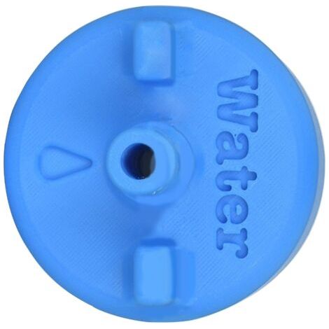 Adattatore di connessione sicura per tubo da giardino, per serbatoi d'acqua di camper, con capsula di bloccaggio da 55 mm. (1/5)