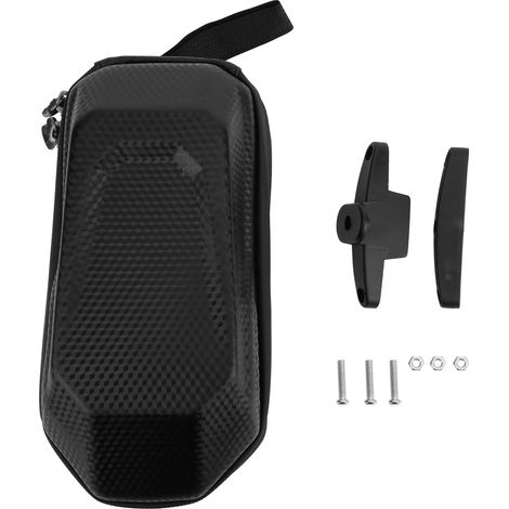 Sacoche arrière vélo carbone hydrofuge grand volume coque rigide pour selle équipement cyclisme (1/5)