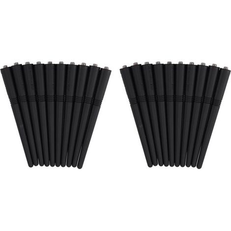 Ensemble d'antennes VHF série 20 pièces (136-174 MHz) adapté aux talkies-walkies à double canal PRO5150, PRO7150, EP350, EP450, GP68, GP88, GP328 et GP338. (1/3)