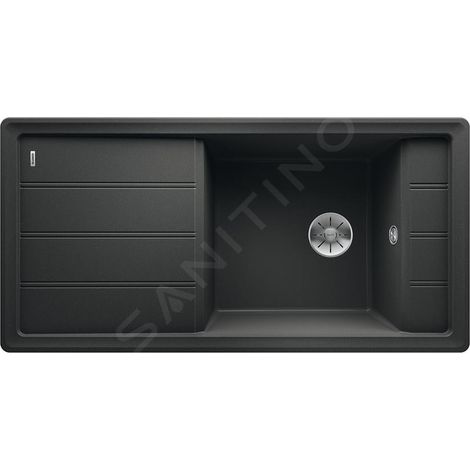 Evier Blanco Faron XL 6S Silgranit - NOIR (1/5)