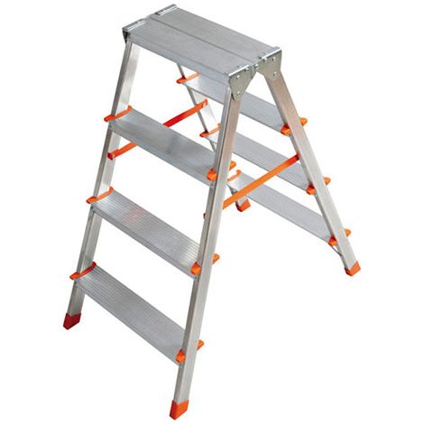 Marchepied domestique pliant - Hauteur max. de travail 2.83m - FI-4