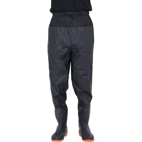 Cuissardes avec bottes noir taille 45 (1/5)