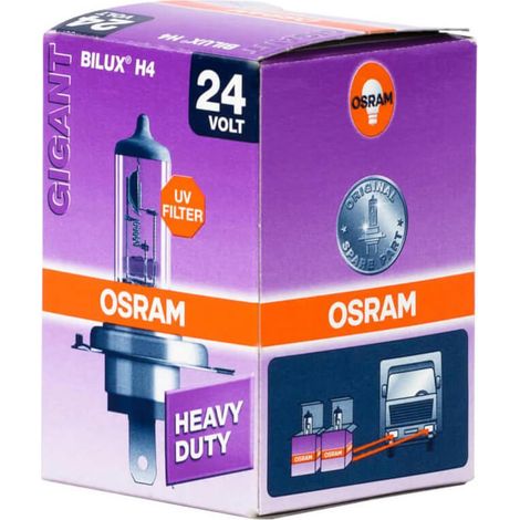 OSRAM Heavy Duty H4 94196 24V - LKW Robust - Vibrationsfest (1 Stück) (1/3)