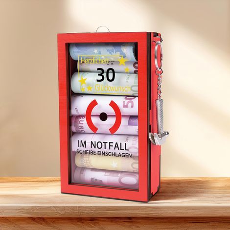 Boîte d'urgence avec Marteau, IM NOTFALL SCHEIBE EINSCHLAGEN (1/5)