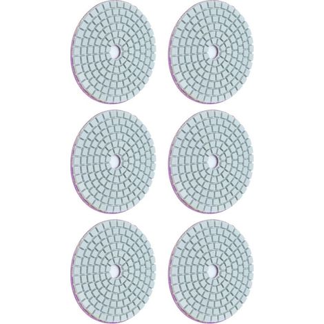 Lot de 10 disques de polissage diamantés à eau de 7,6 cm (3 pouces), grain 800, pour granit et marbre. (1/5)