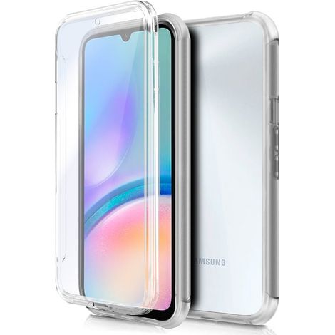 Funda COOL Silicona 3D para Samsung A057 Galaxy A05s (Transparente Frontal + Trasera)