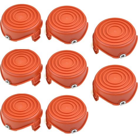 Lot de 8 cache-bobines pour débroussailleuse Black& Decker GL315 GL350 GL650 GL337SB GL546SC GL650SBC GL651SB GL652 GL653 GL65 GL656 GL660 GL670 pièces. - (1/5)