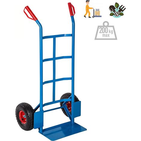 Carrello a mano portapacchi portata max 200 kg (1/5)