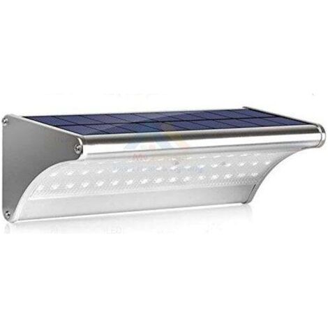 Applique murale solaire LED extérieure avec détecteur de mouvement - Projecteur en aluminium - Idéale pour garage ou maison de campagne (1/5)