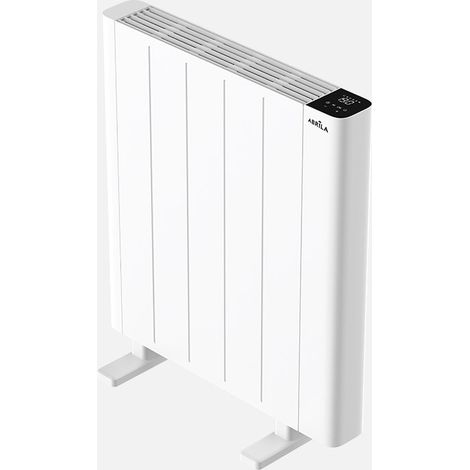 Radiatore elettrico abrila Alluminio bianco 900W 58x51 cm (1/4)