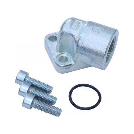 Raccord coudé pour pompe Caro 1/2"-30