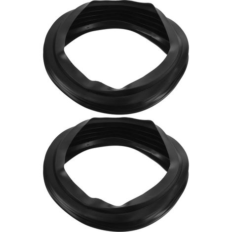 Joints d'étanchéité en caoutchouc CRAFTHROU pour bac à shampoing, installation facile et positionnement précis, lot de 2 pour le lavage des cheveux (1/5)