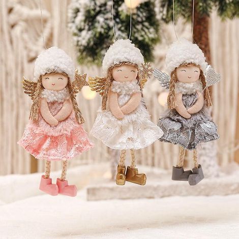 figurines De Nol 4 Pices, Dcorations De Nol Miniatures, Kit De Dcoration De Nol, Mini Figurines De Pre Nol De Style Nol, Petites Dcorations Cadeau (1/5)