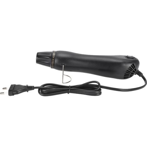 Pistolet à air chaud pour soudage et séchage, souffleur d'air chaud pour bricolage, peinture, artisanat, gaufrage, prise européenne 220 V, noir