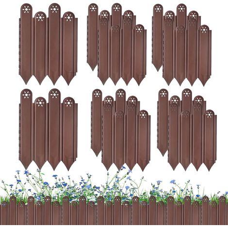 Clôture de Jardin Décorative 10 Pièces Clôture de Jardin (1/5)
