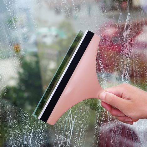 Universal-Scheibenwischer für die Fensterreinigung im Haushalt, automatischer Scheibenwascher, Seifenabzieher, Gummibürste
