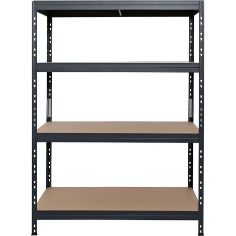 [GEBRAUCHT] B-Ware Ar Shelving Schwerlast-Steckregal Lagerregal Anthrazit 180x120cm 250kg