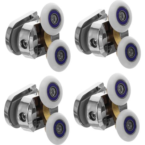 de rechange pour paroi de douche lot de 4 pour portes (1/5)