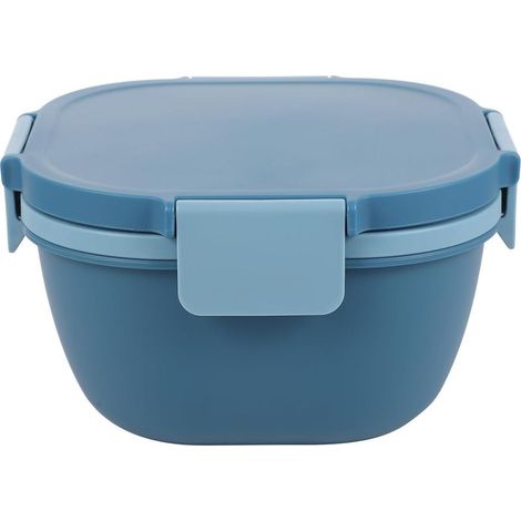 Boîte à repas Bento en plastique KICHOUSE 2 compartiments (1/5)