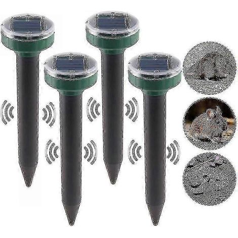Répulsif à serpents solaire ultrasonique d'extérieur (lot de 6) (1/5)