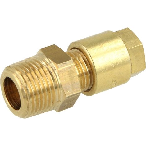 Raccord à visser coudé mâle 17 mm x 1/2'' FM