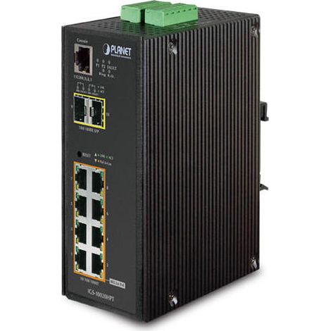 Planet IP30 Industrial L2+/L4 de 8 puertos, IGS-10020HPT