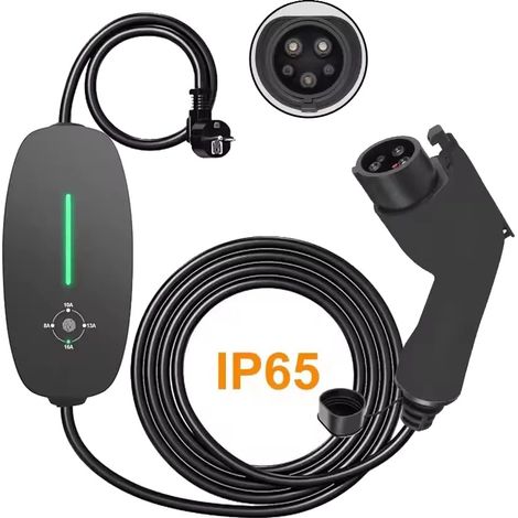 Caricabatterie per auto elettriche, cavo da 3,5 m, interfaccia touchscreen, 3,5 metri Tipo 1 (1/2)