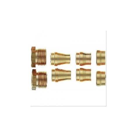 Jeu de bague et raccords laiton Afriso