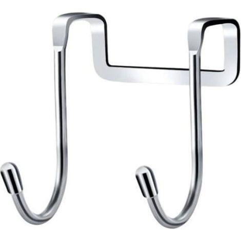 Crochets de porte double, crochets à chapeaux et de suspension pour tiroirs et cintres, multifonctionnels (1/4)