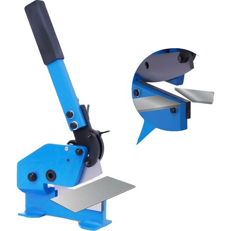 Forbici per metallo resistenti con leva lunga, blu (1/2)