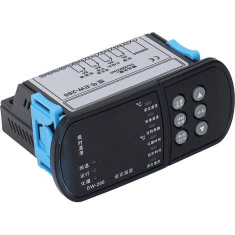 Digitaler Temperaturregler mit Heiz- und Kühlfunktion, Alarmfühler, AC220V (1/5)