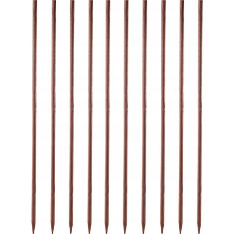 KADAX Tuteur en bois imprégné pour plantes grimpantes - Résistant aux intempéries - 10, 28 mm x 150 cm (1/5)