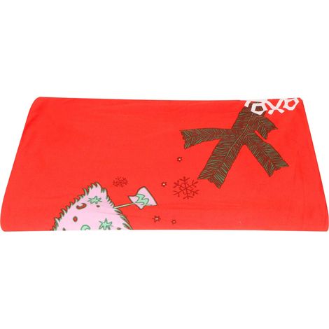 Housse de chaise de Noël pour salle à manger, housse de protection élastique pour chaise, décoration de meubles pour restaurants familiaux (neige de N (1/5)
