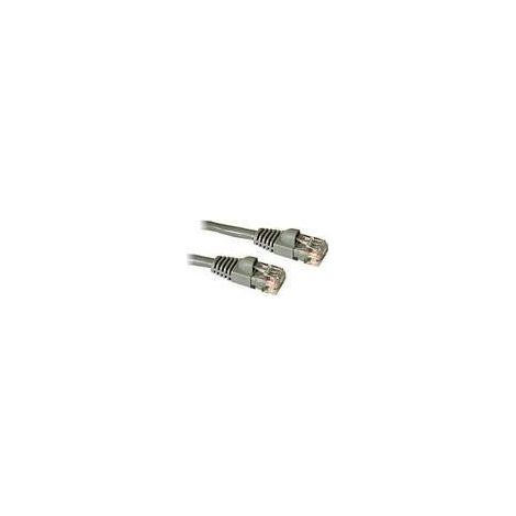 CABLES TO GO Cavo patch potenziato Cat5E 350Mhz Snagless - Cavo patch - Rj-45 (M) - Rj-45 (M) - 5 M - (Cat 5E) - Stampato, intrecciato, non intrecciato, non intrecciato, rivestito - Grigio (1/4)