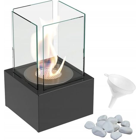 Tischkamin Bioethanol TANGO1  Deko Steine set (1/5)