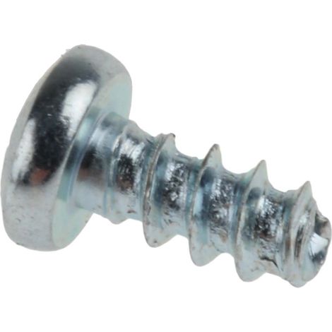 Vis autotaraudeuse RS PRO, N°4 x 6mm, tête Cylindrique, en Acier ( Prix pour Sachet de 100 ) (1/3)