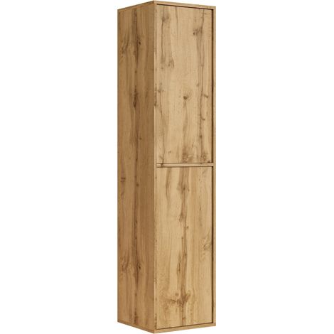 Badplaats Columna de baño Mali 38 x 33 x 160 cm - Roble - Mueble (1/5)