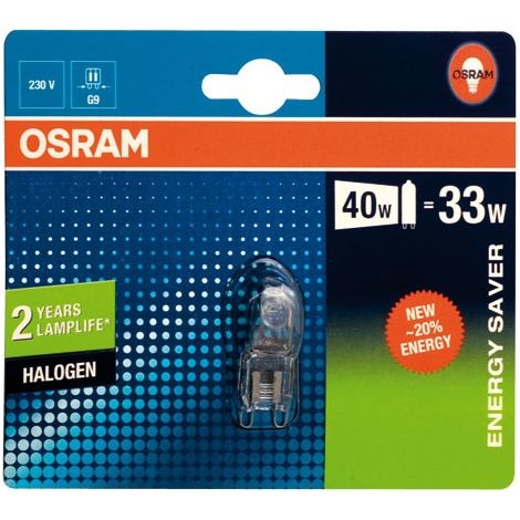 Osram - halopin superstar g9 / 33w / 230v bombilla - 4008321204547 - 4008321204547
