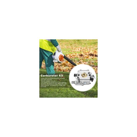 Ede Kit de carburateur en aluminium renforcé pour véhicules, compatible avec le souffleur de feuilles Echo PB-2155 et le carburateur Zama C1U-K43B ES-2100.