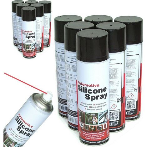 12 x 500ml Silikonspray Siliconspray Silikon Spray Trennmittel 12798 Sprühdose (1/4)