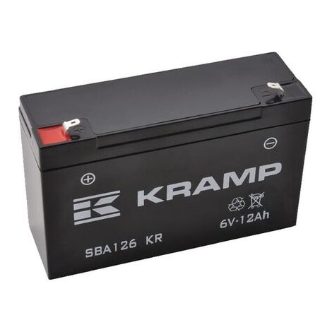 Batteria 6V 12Ah sigillata UNIVERSALE SBA126KR (1/2)