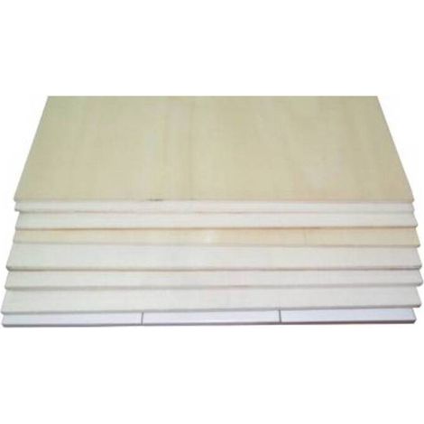 5 x COMPENSATO DI PIOPPO 1000X600X10 MM