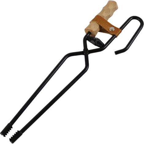 Outdoor Camp Fireplace Tongs, Heavy Duty Firewood Tongs, 40.5cm Long, for Campfires and Fireplaces Camp Fire Pit Tools (1/5)