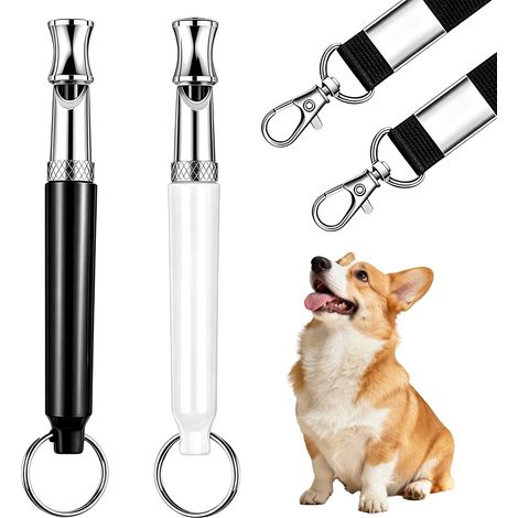 Sifflet Ultrason pour Chien Réglable 2 avec Lanières, pour Dressage (1/5)