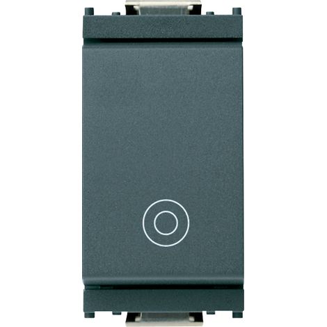 VIMAR - 16080 1P NO 10A Bouton-poussoir générique, gris