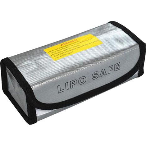 Lipo Sac de Sécurité pour Batterie, Sacs de sécurité pour Batterie Lipo, Sac de Protection de sécurité Ignifuge pour Le Stockage et Transport Sécurisé des Batteries Lithium